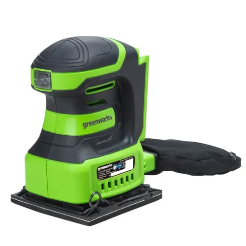 Плоскошлифовальная машина аккумуляторная Greenworks 24V G24SS14 3100507, без АКБ и ЗУ